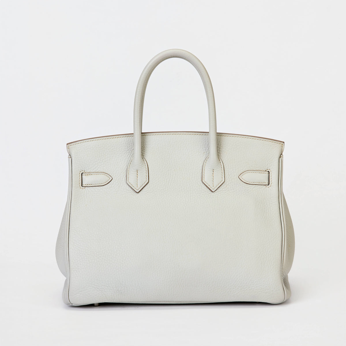 Hermès Birkin 30 Gris Perle Togo Leather Palladium Hardware Handbag