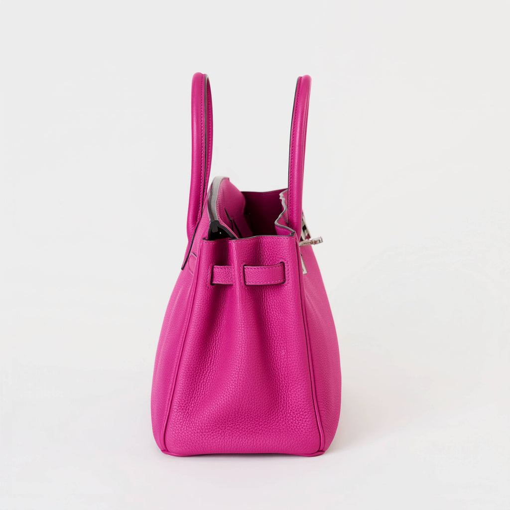 Hermès Birkin 30 Rose Tyrien Togo