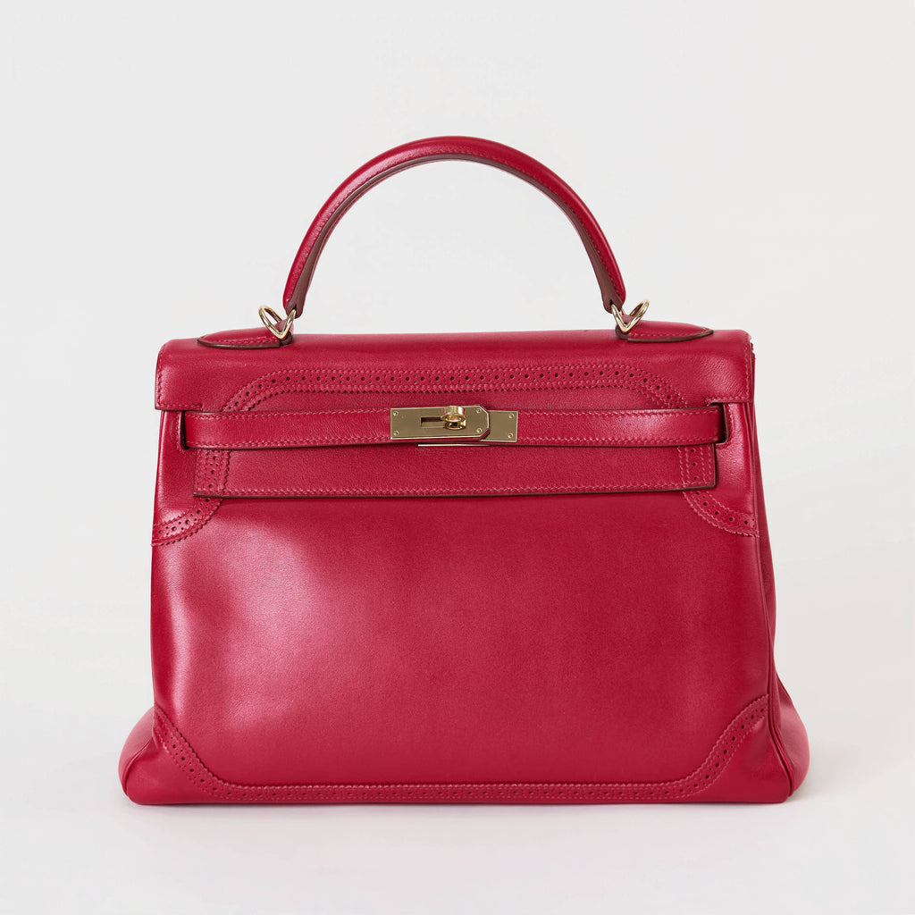 Hermès Kelly 32 Red Swift