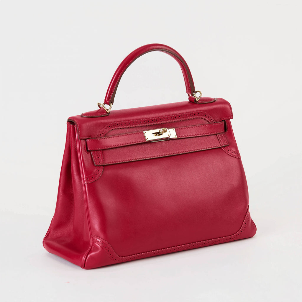 Hermès Kelly 32 Red Swift