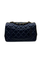 Chanel Black Mini Classic Single Flap Bag in Lambskin Leather with Gold Hardware