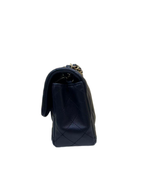 Chanel Black Mini Classic Single Flap Bag in Lambskin Leather with Gold Hardware